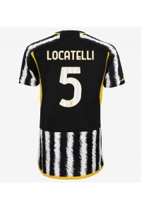 Fotbalové Dres Juventus Manuel Locatelli #5 Dámské Domácí Oblečení 2023-24 Krátký Rukáv